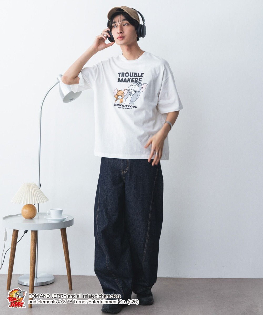 WEGO 【トムとジェリー/グレムリン/バットマン/ユニセックス着用ITEM/SMLサイズ展開】キャラクターズグラフィックT1（SS） 
