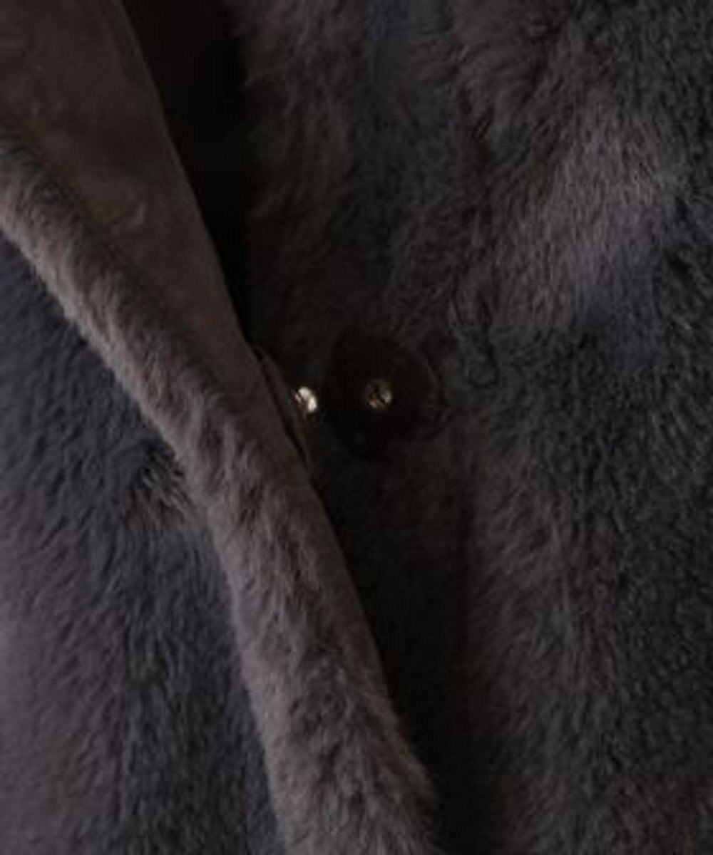 earth music&ecology ファーショートコート 