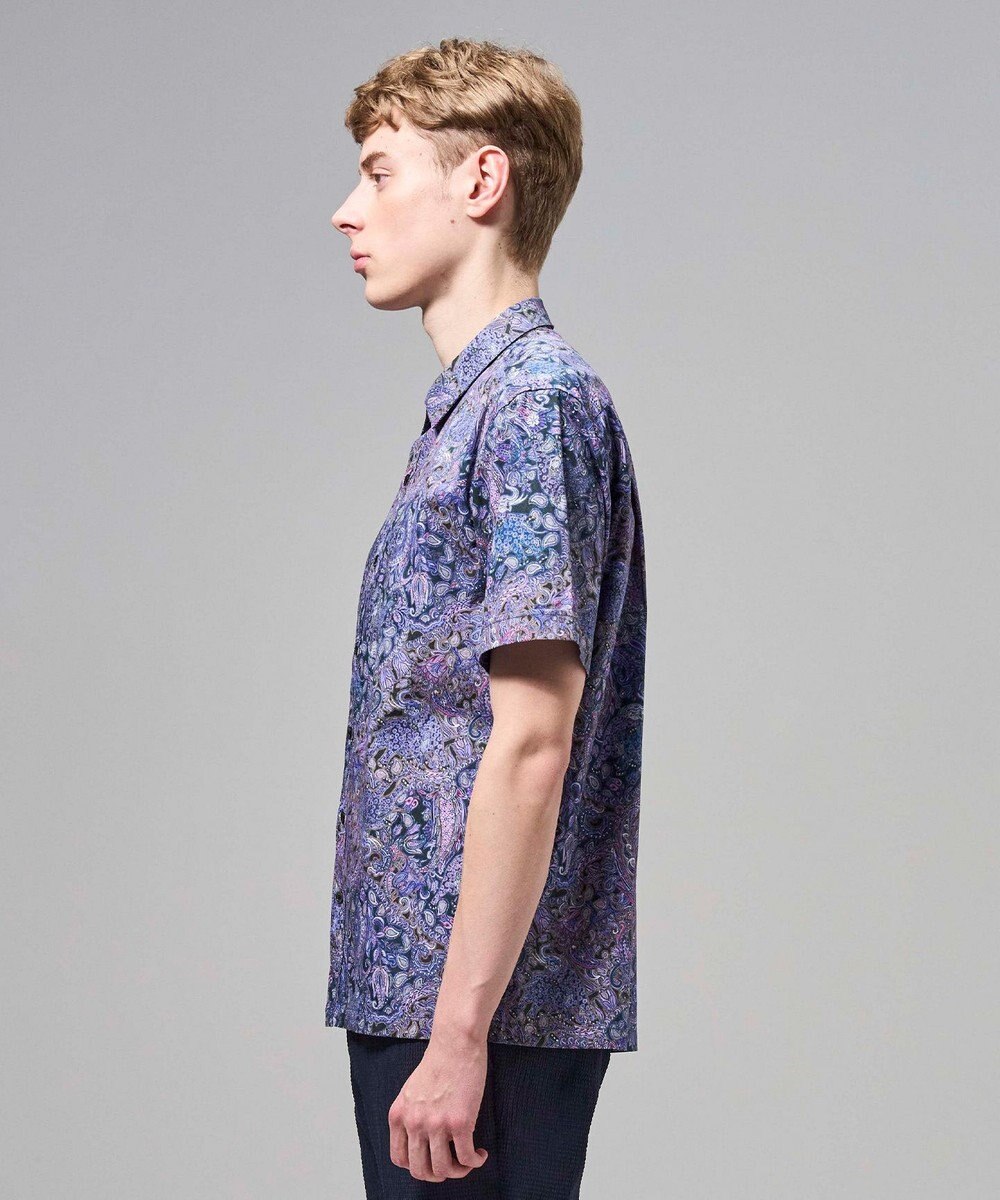 JOSEPH HOMME 【新柄】エスニカルプリント　半袖レギュラーカラーシャツ 