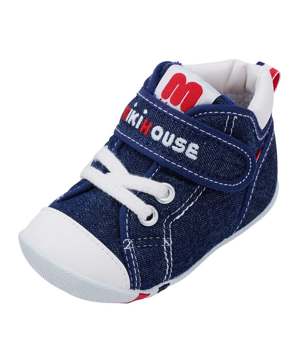 MIKI HOUSE HOT BISCUITS 【ミキハウス】【11.5-13.5cm】 ファーストベビーシューズ 