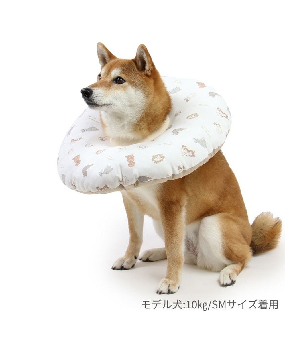 PET PARADISE ペットパラダイス makokoro エリザベスカラー 《わんちゃん柄》 ＳＭ 中型犬 