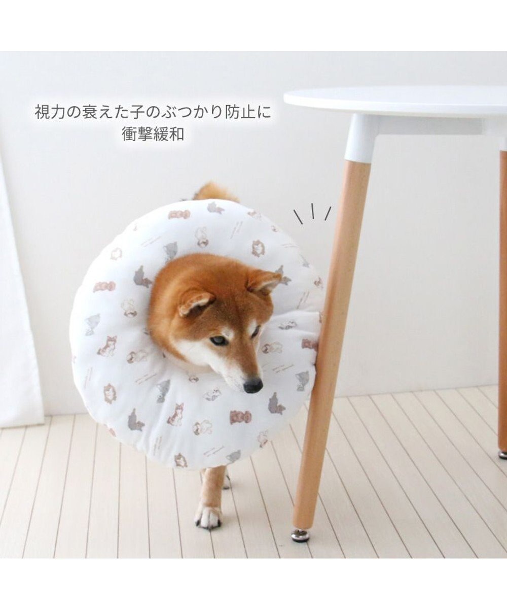 PET PARADISE ペットパラダイス makokoro エリザベスカラー 《わんちゃん柄》 ＳＭ 中型犬 