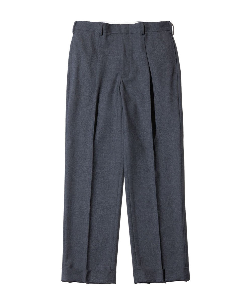 J.PRESS MEN 【J.PRESS ORIGINALS】HOPSACK 1TACK PIPED STEM SLACKS ライトグレー系