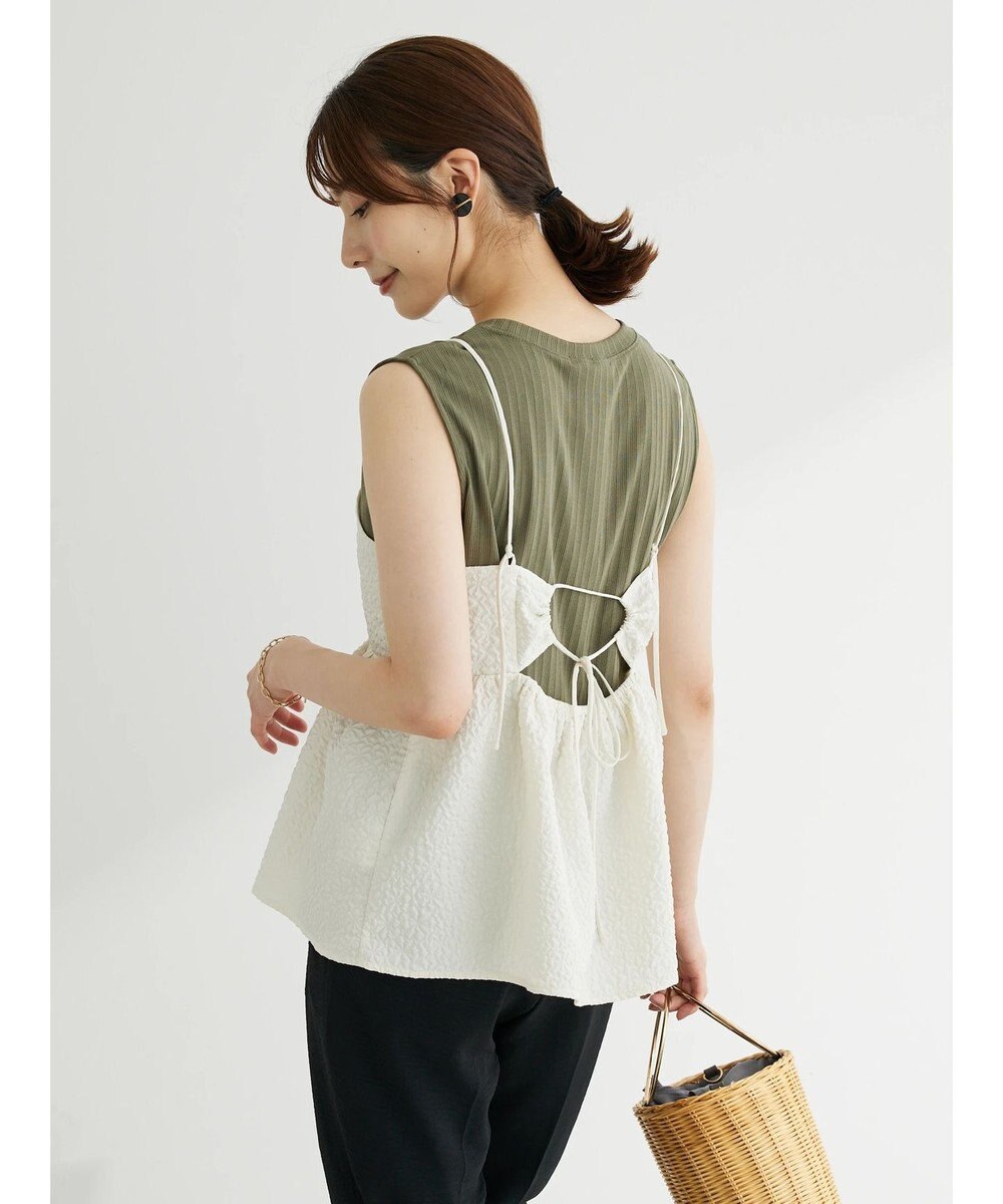 Green Parks ・ＳＵＧＡＲ　ＳＰＯＯＮ　冷感リブノースリーブ 