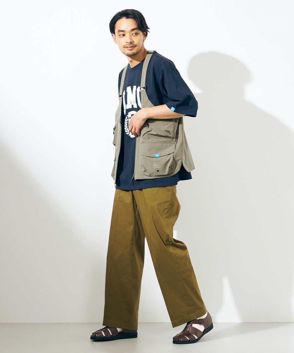 SHARE PARK MENS 【UNISEX】UVカット カレッジロゴTシャツ 