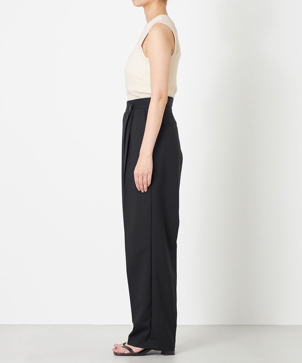 NAVE 【Nave・セットアップ可】ウールポリエステルツイルパンツ 