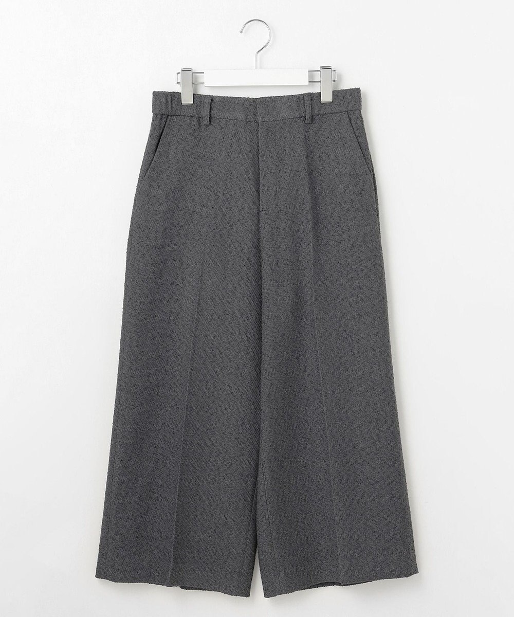 自由区 ブライトリングツイードクロップド パンツ 