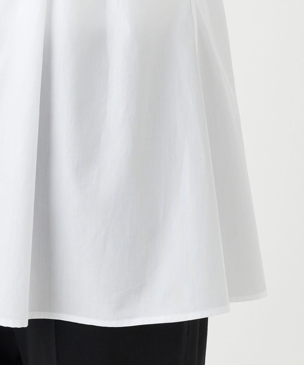 23区 【R(アール)】THOMAS MASON フリル ノースリーブブラウス 