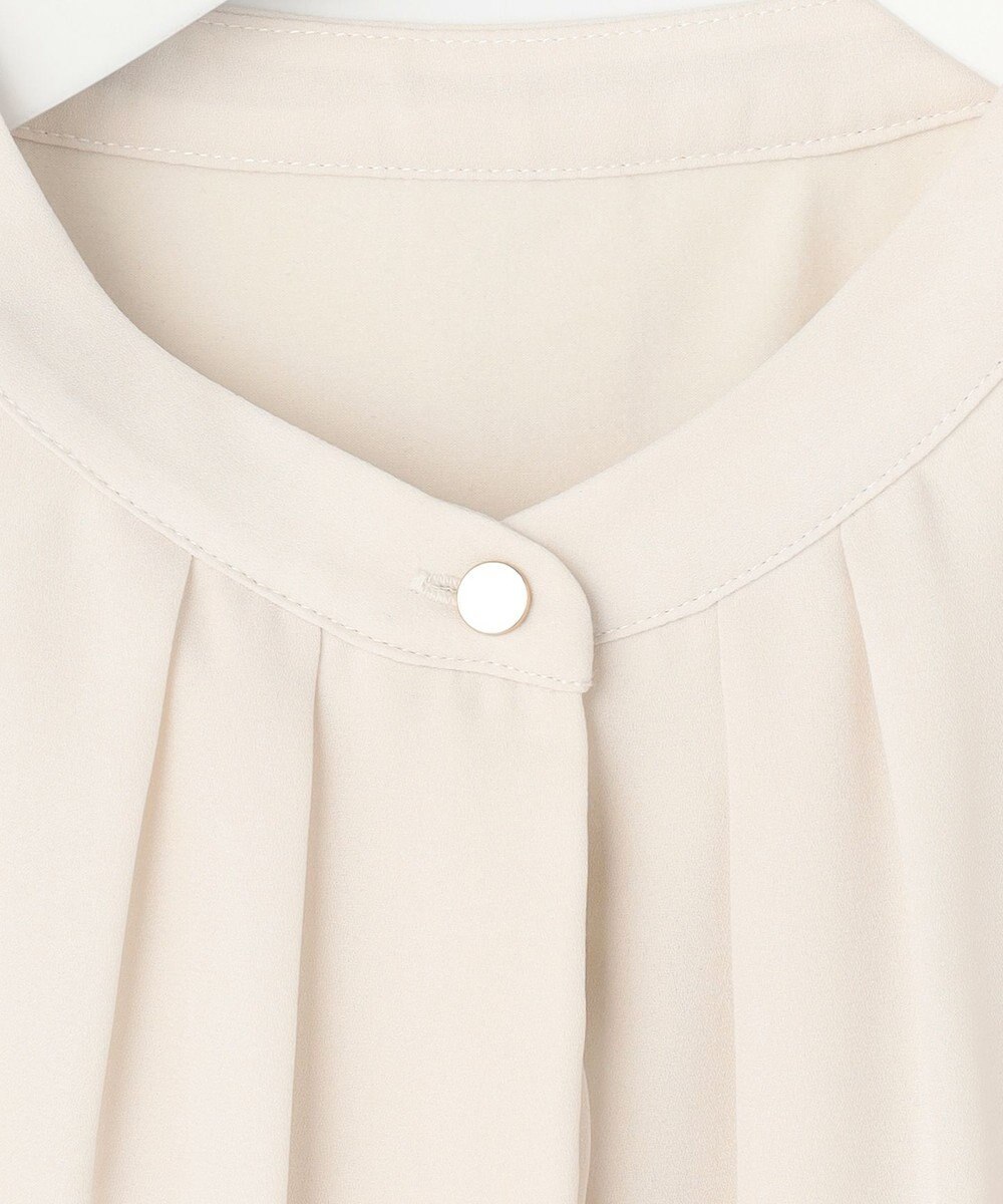 ANY SIS L 【裏起毛】エニポカ バンドカラー ブラウス 