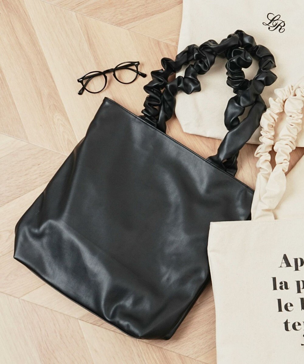 WEGO ギャザーハンドルトート 