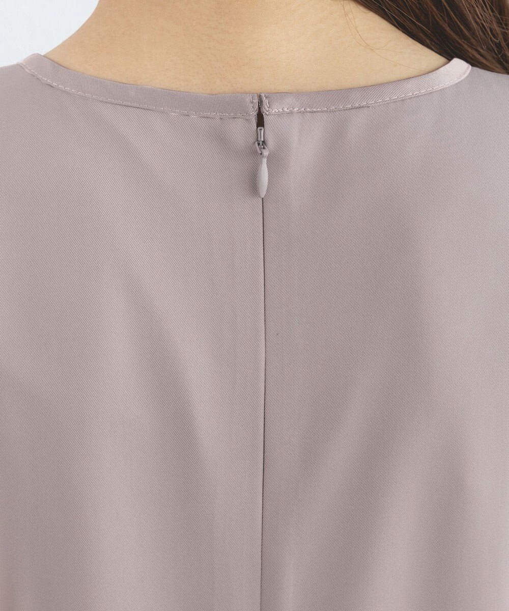 Tiaclasse L 【セレモニー・XSサイズ(5号)追加・新色追加・洗える】キーネックフレアワンピース 