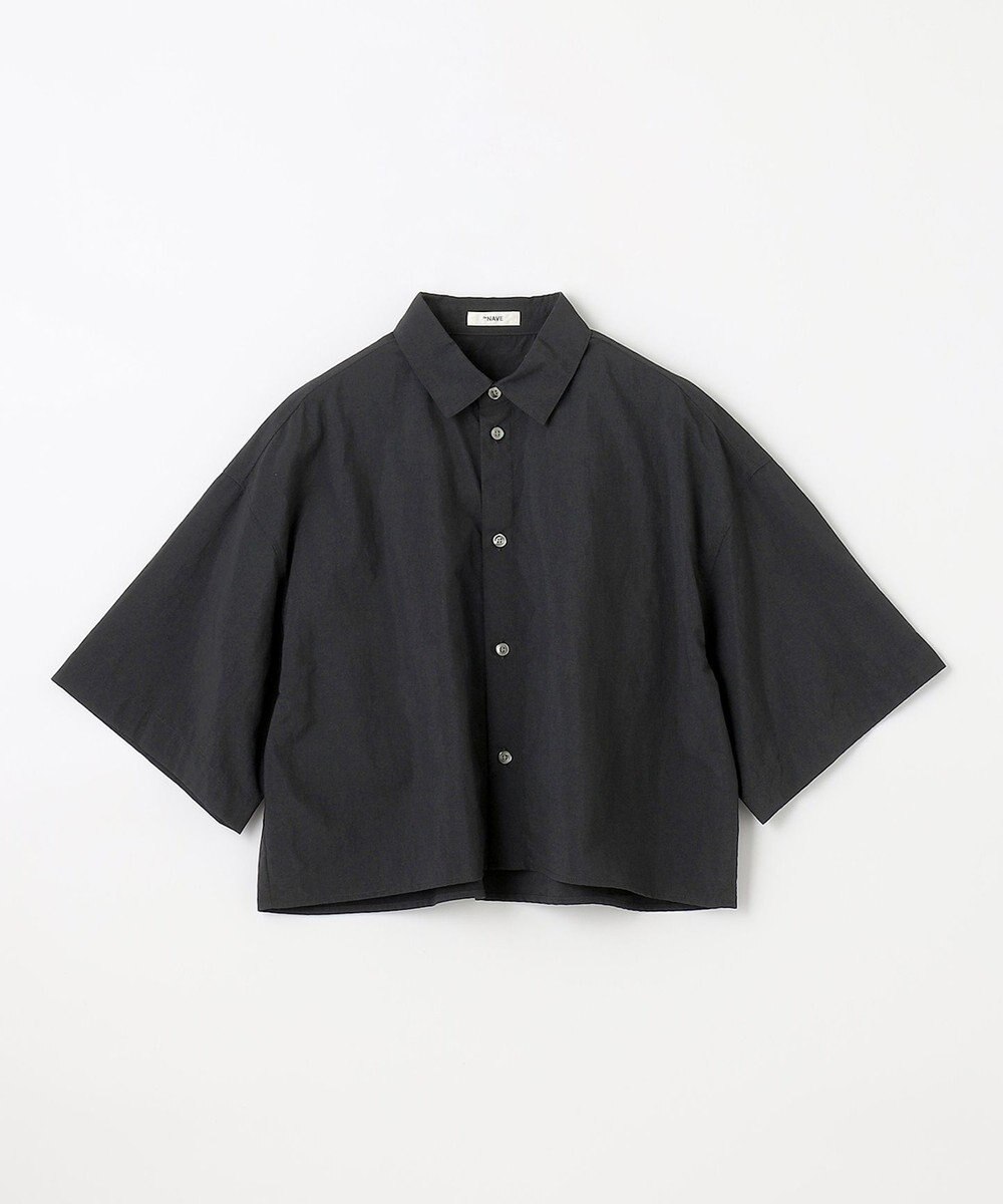 NAVE 【ReNAVE　撥水機能・UVカット・透湿・接触冷感・洗える】ナイロンタスランシャツ 