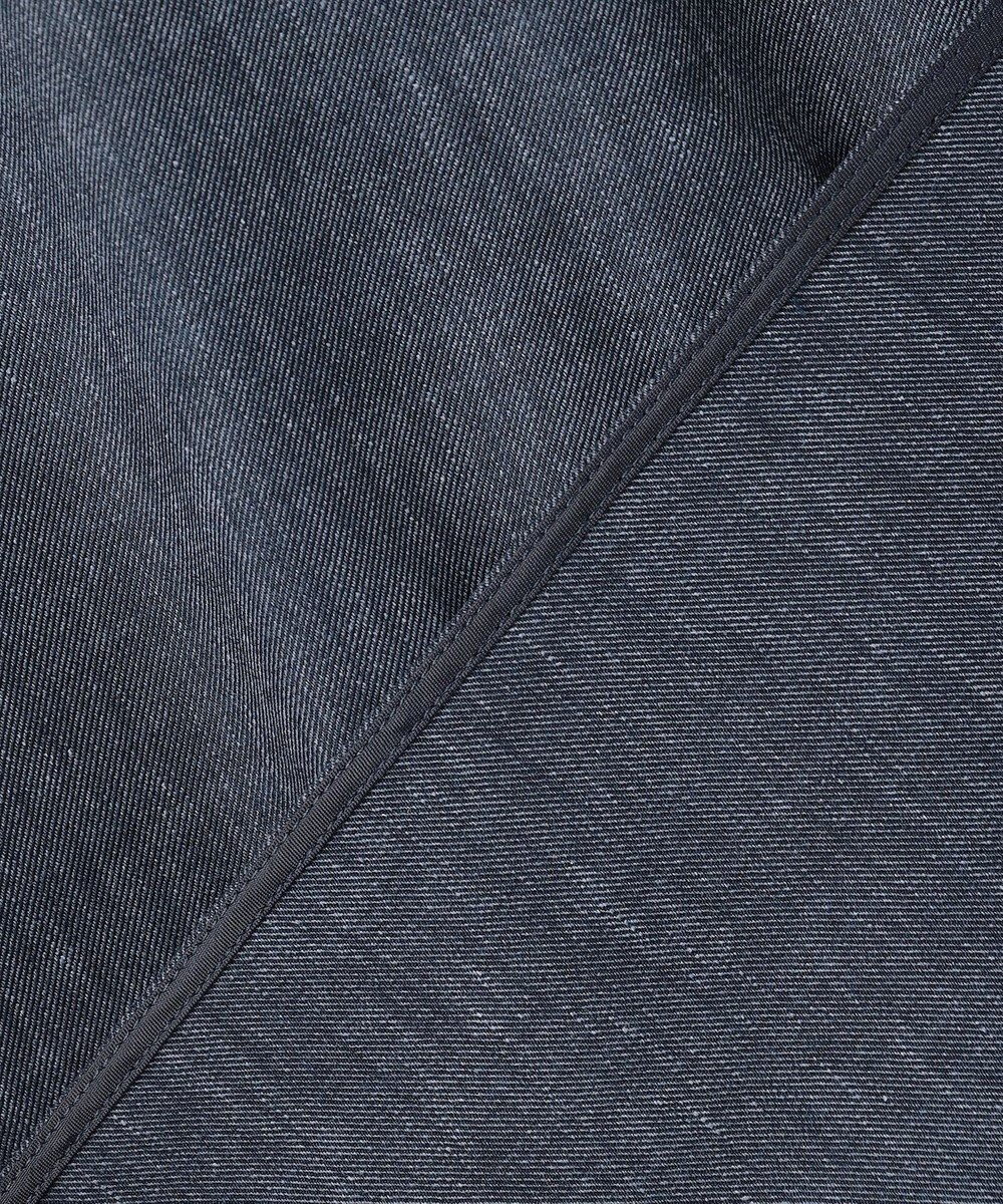 自由区 L 【セットアップ対応】ソフトリネンダンガリー シャツ 