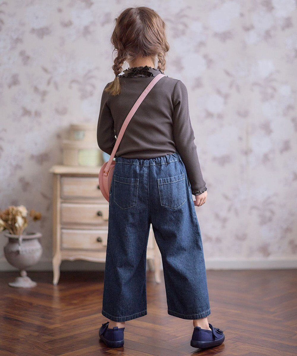 ANY KIDS バックリボン カットソー 