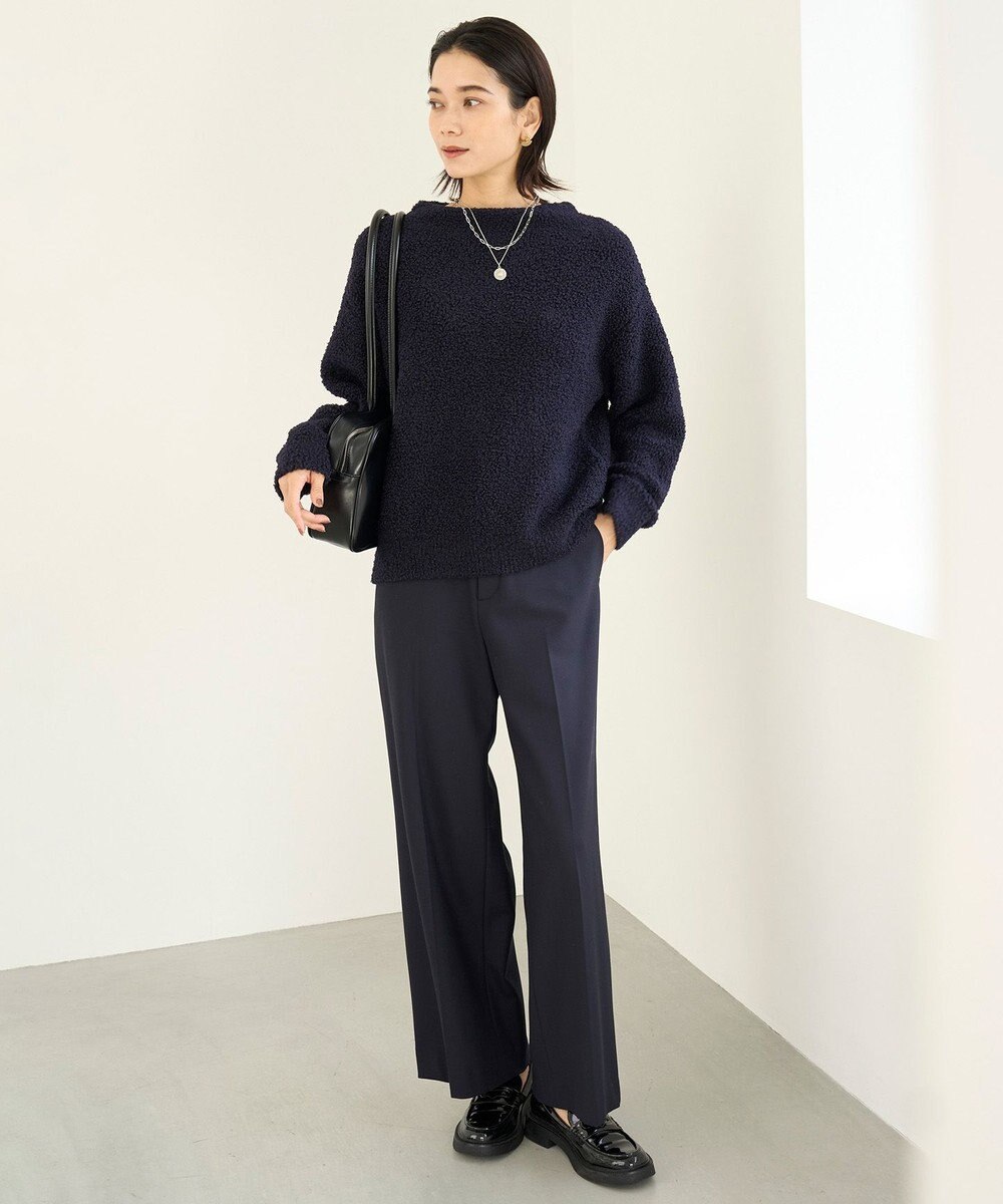 UNFILO beauty warm ワイドパンツ 