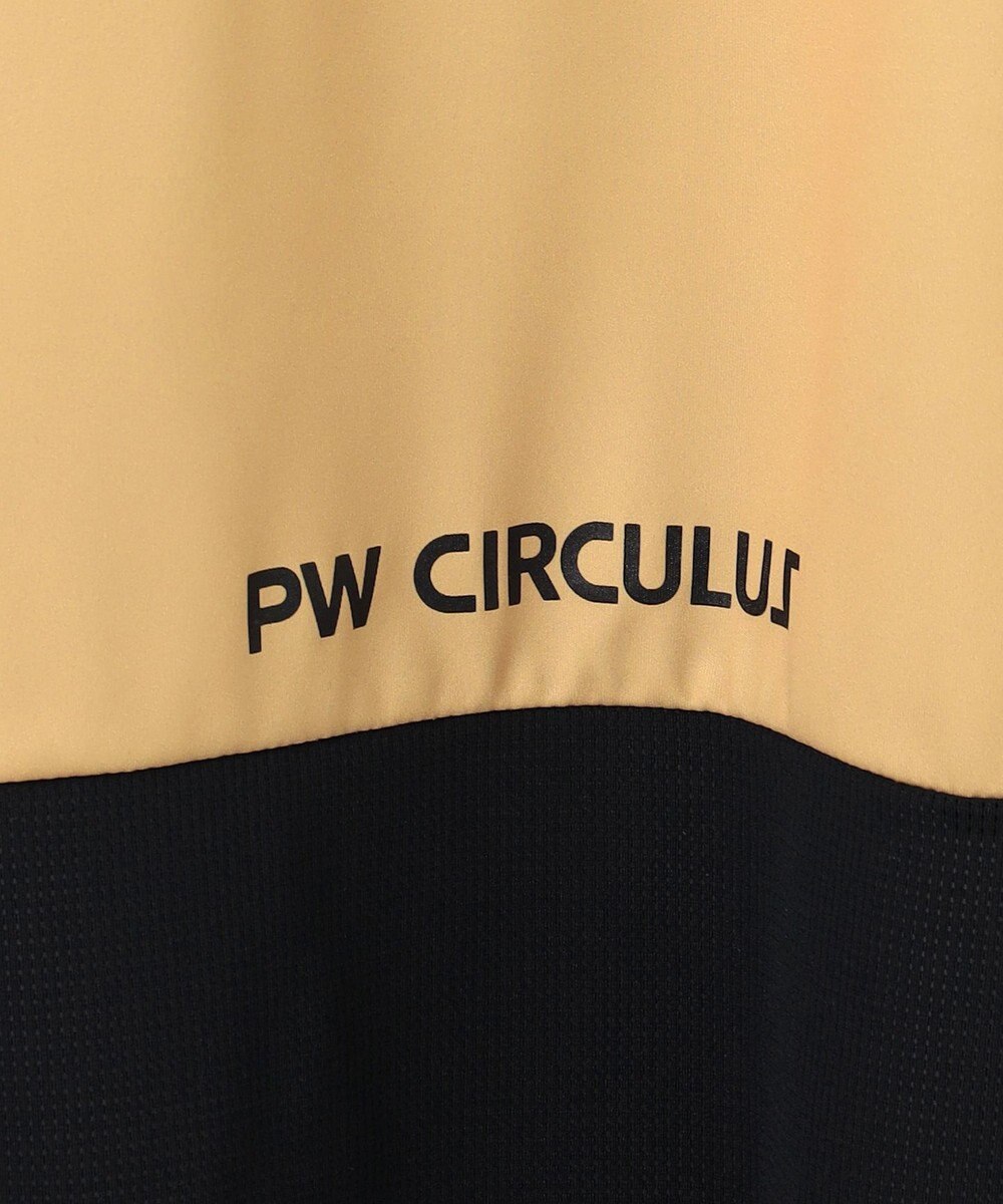 PW CIRCULUS 【吸水速乾 / UV遮蔽率96.3% UVカット / ストレッチ】【MEN】メッシュコンビモックネックT ゴルフ 