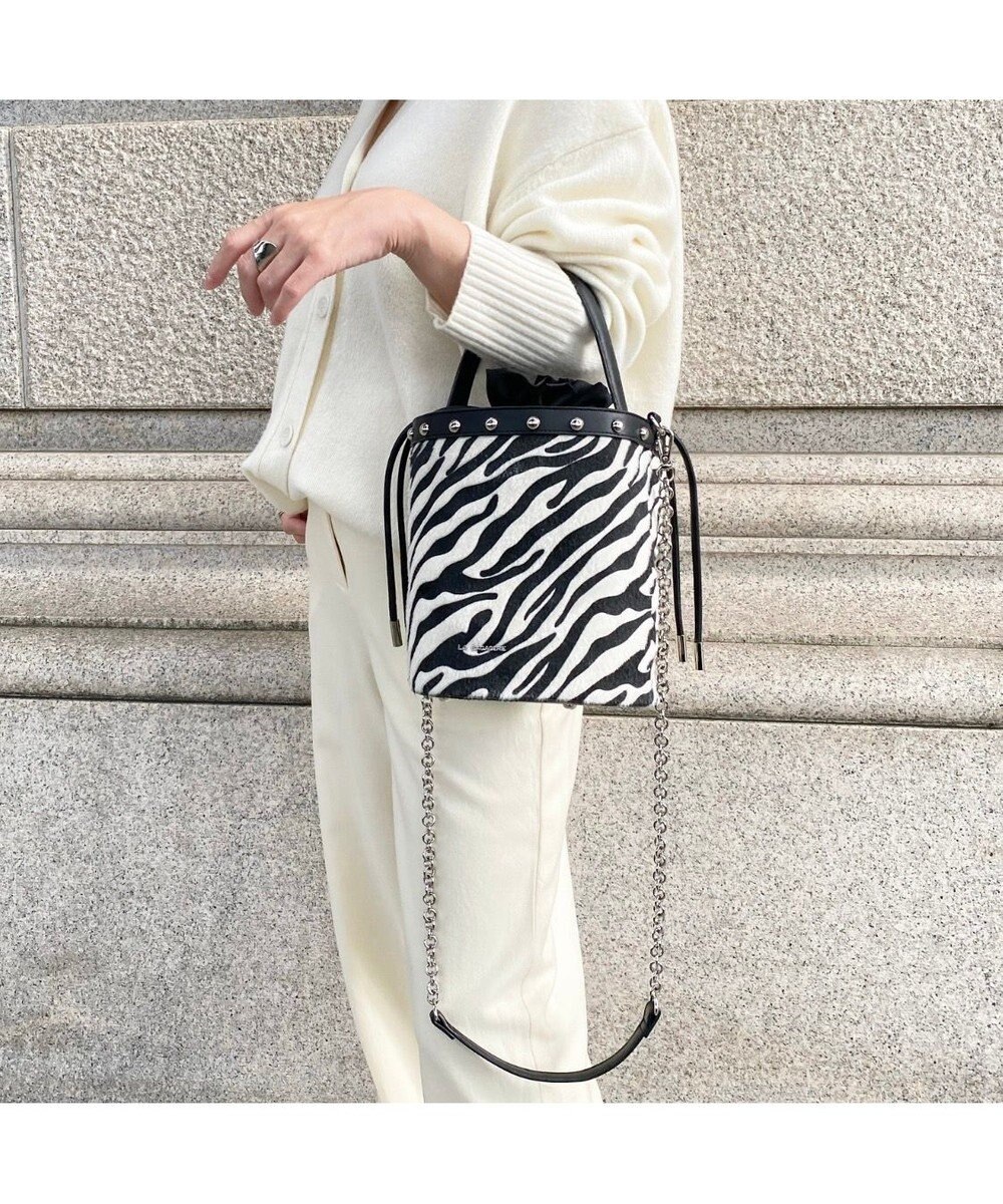 LA BAGAGERIE 【インスタグラマー chiyoさん×LA BAGAGERIE】チェーンバケツバッグ 