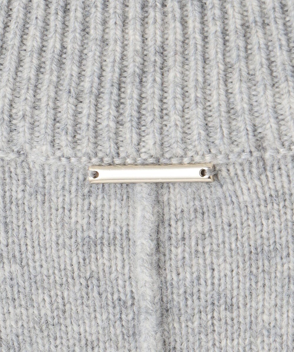 自由区 L 【WEB限定カラーあり・洗える】ウールカシミヤブレンドハイネック ニット 