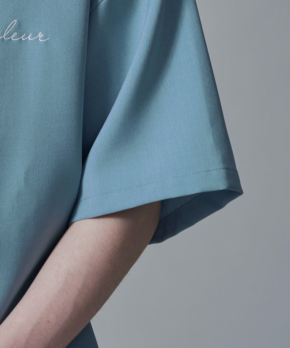 WEGO 【速乾/しわになりにくい/MLサイズ展開】ドライポリカラーブロックシャツ（SS） 