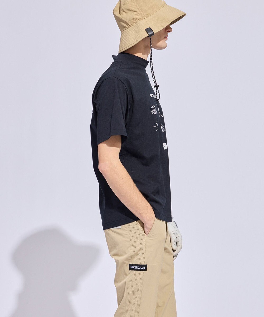 PW CIRCULUS 【MEN】9モチーフモックネック ゴルフ 