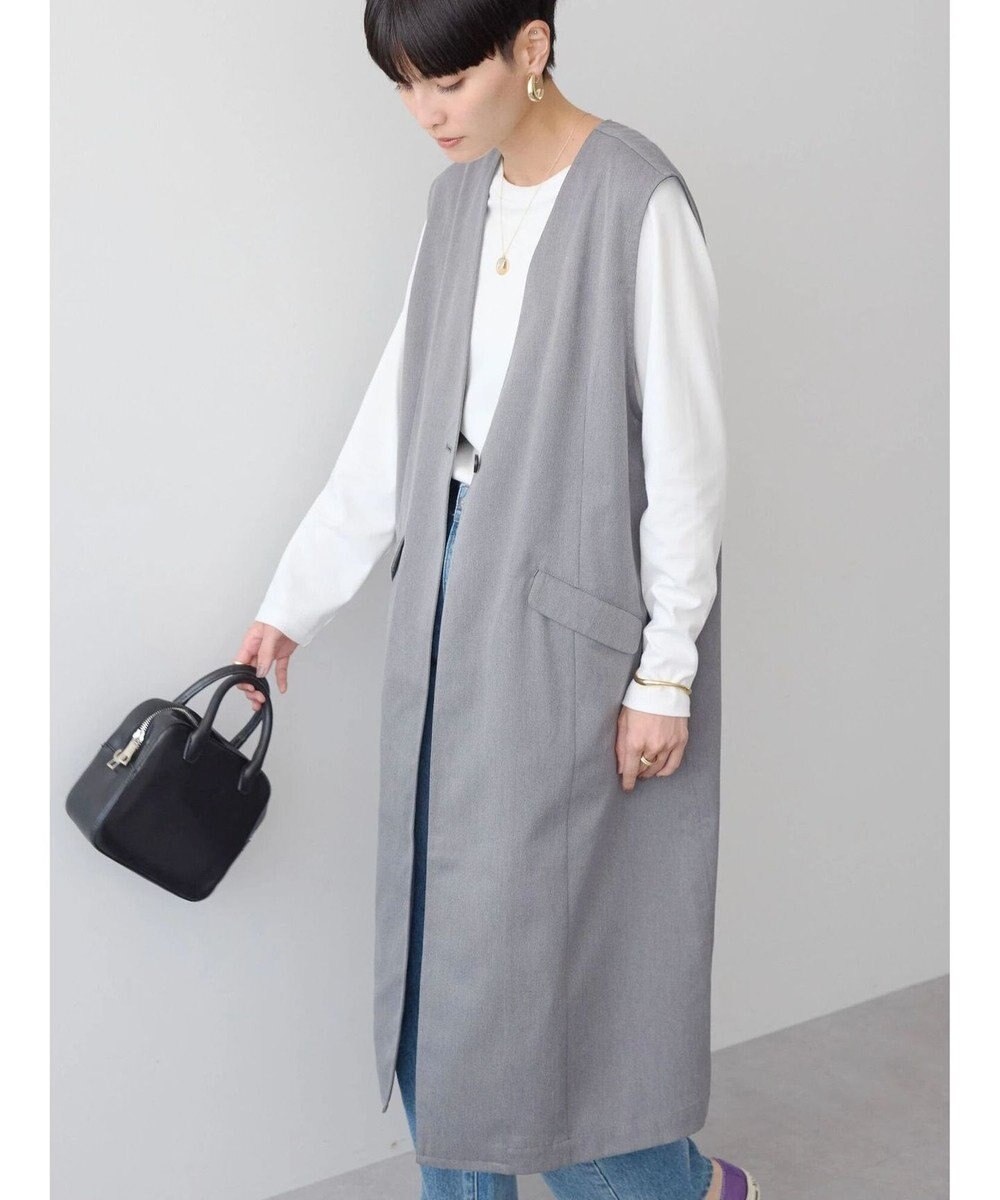 AMERICAN HOLIC ロングＶネックジレ 