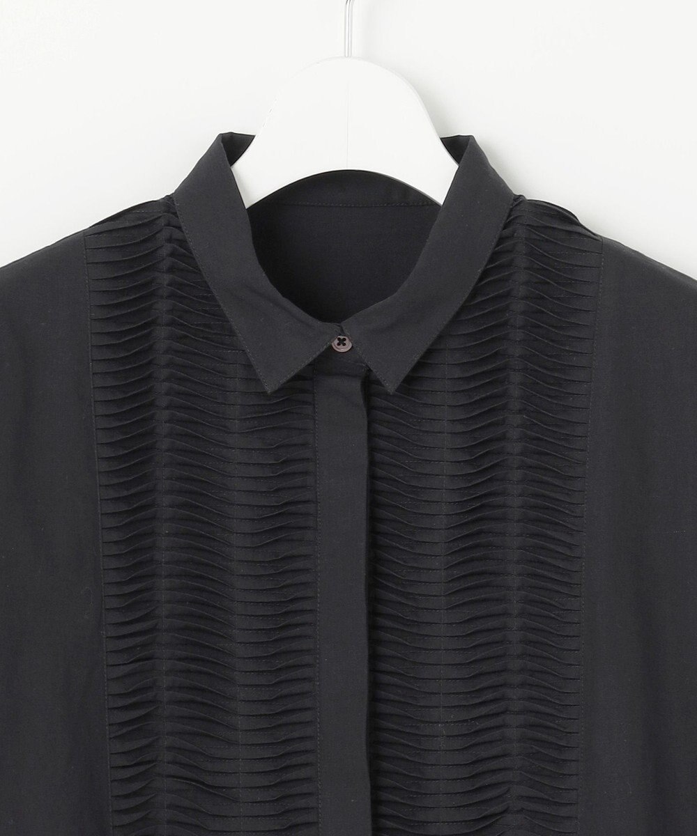 23区 【Indian Factory】コットンポプリン タックディテール シャツ 