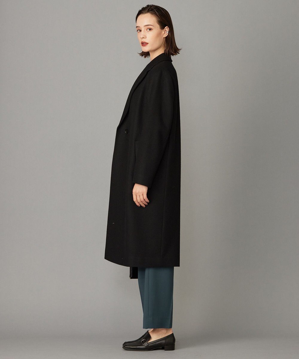 ICB ウールライトメルトン チェスターコート 