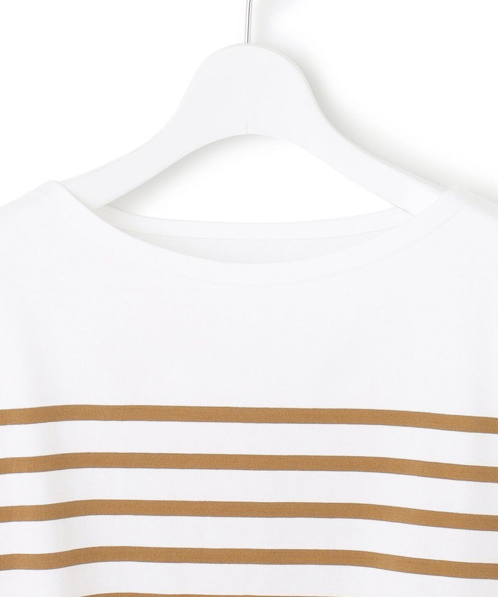 23区 L 【洗える】Armor-lux パネルボーダー 長袖Tシャツ 