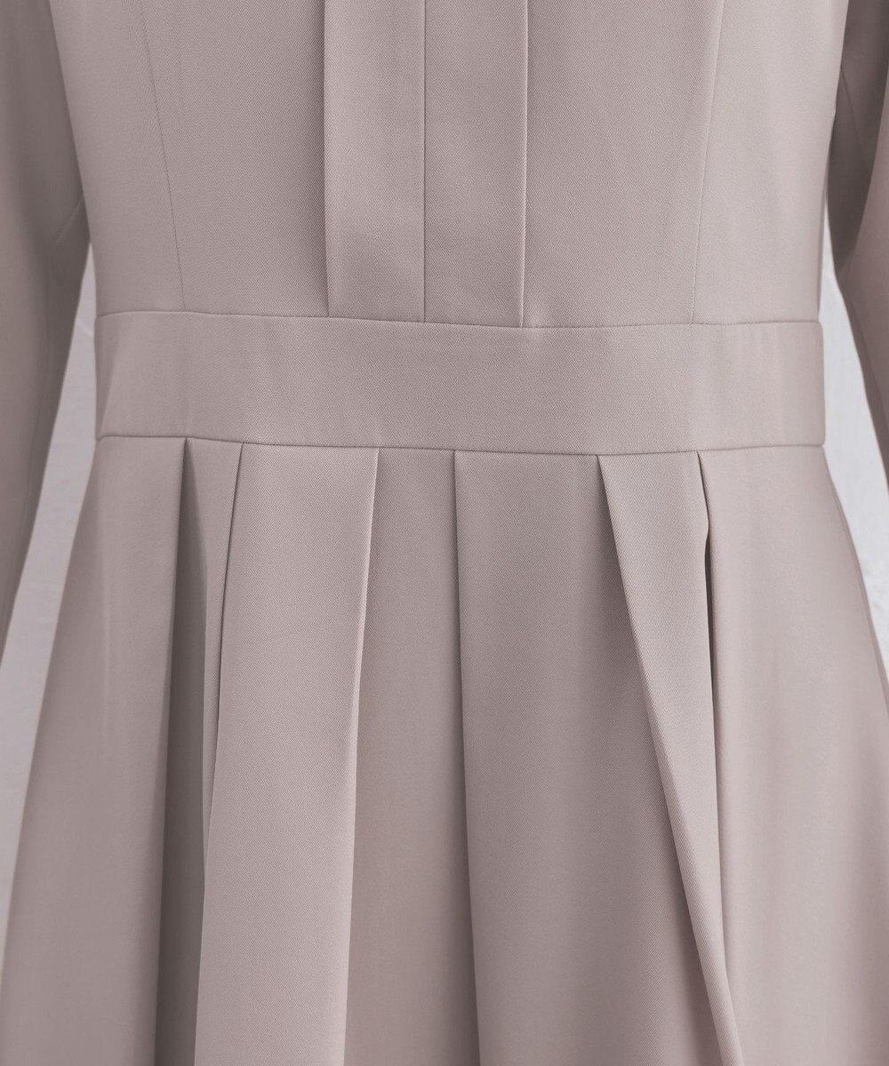 Tiaclasse L 【セレモニー・XSサイズ(5号)追加・新色追加・洗える】キーネックフレアワンピース 