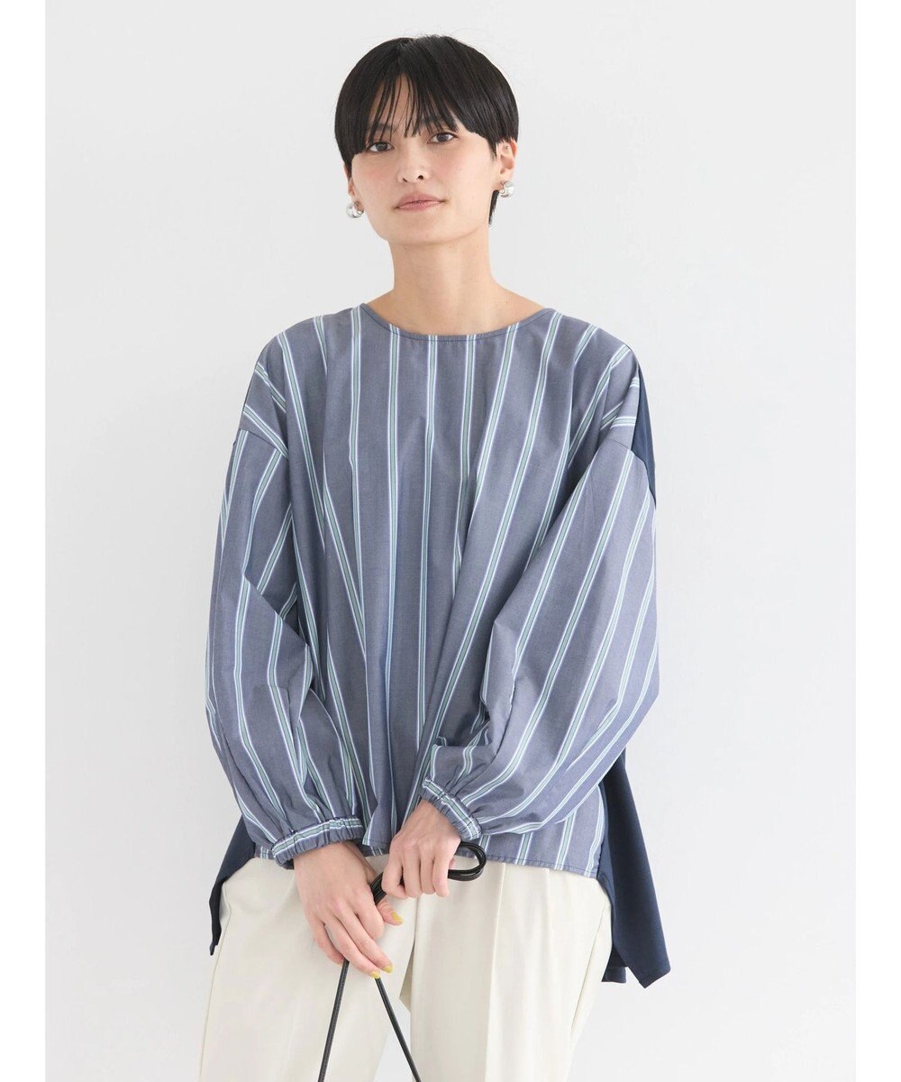 AMERICAN HOLIC 異素材バックタックドッキングプルオーバー 