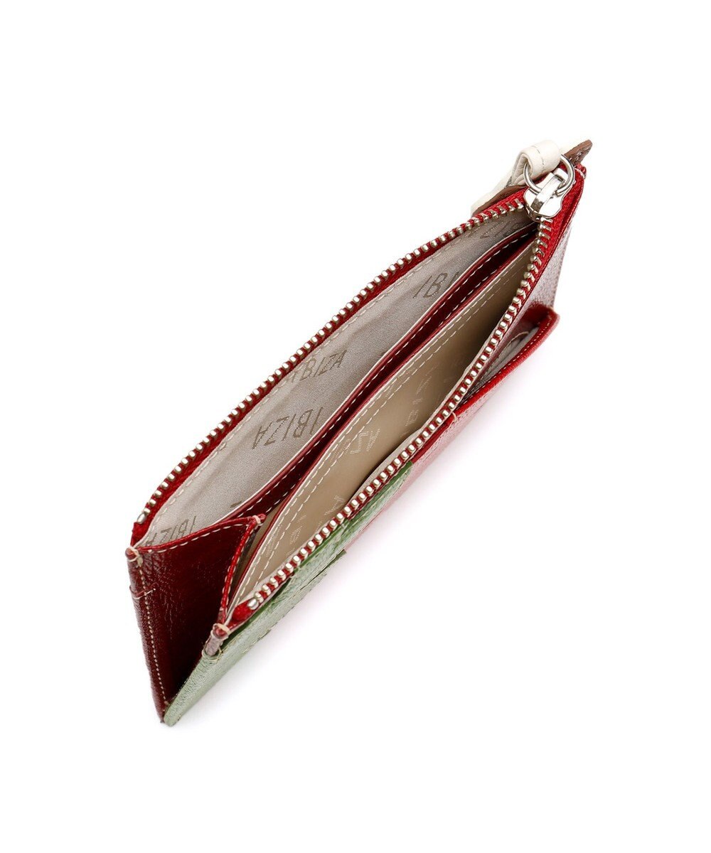 IBIZA フルータス　やぎ革　マルチケース（イチゴ） 