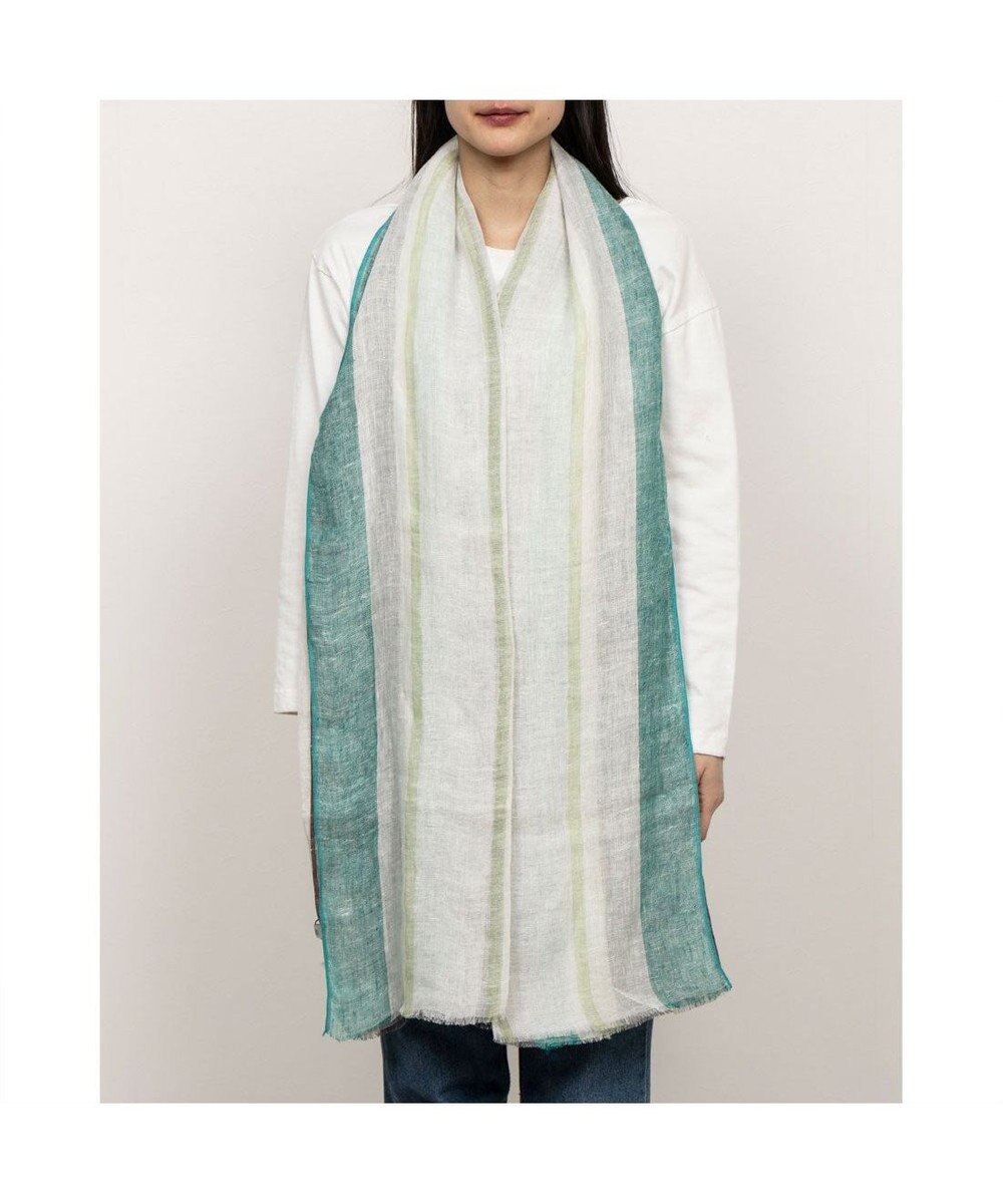 UNBILLION カカトゥ kakatoo / ストライプリネンストール 