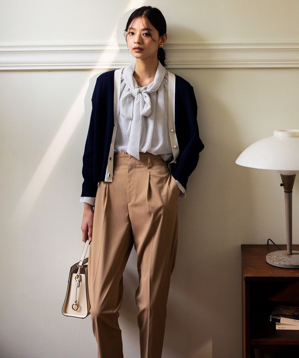 組曲 S 【アンサンブル対応可】CHAIニット バイカラーカーディガン 