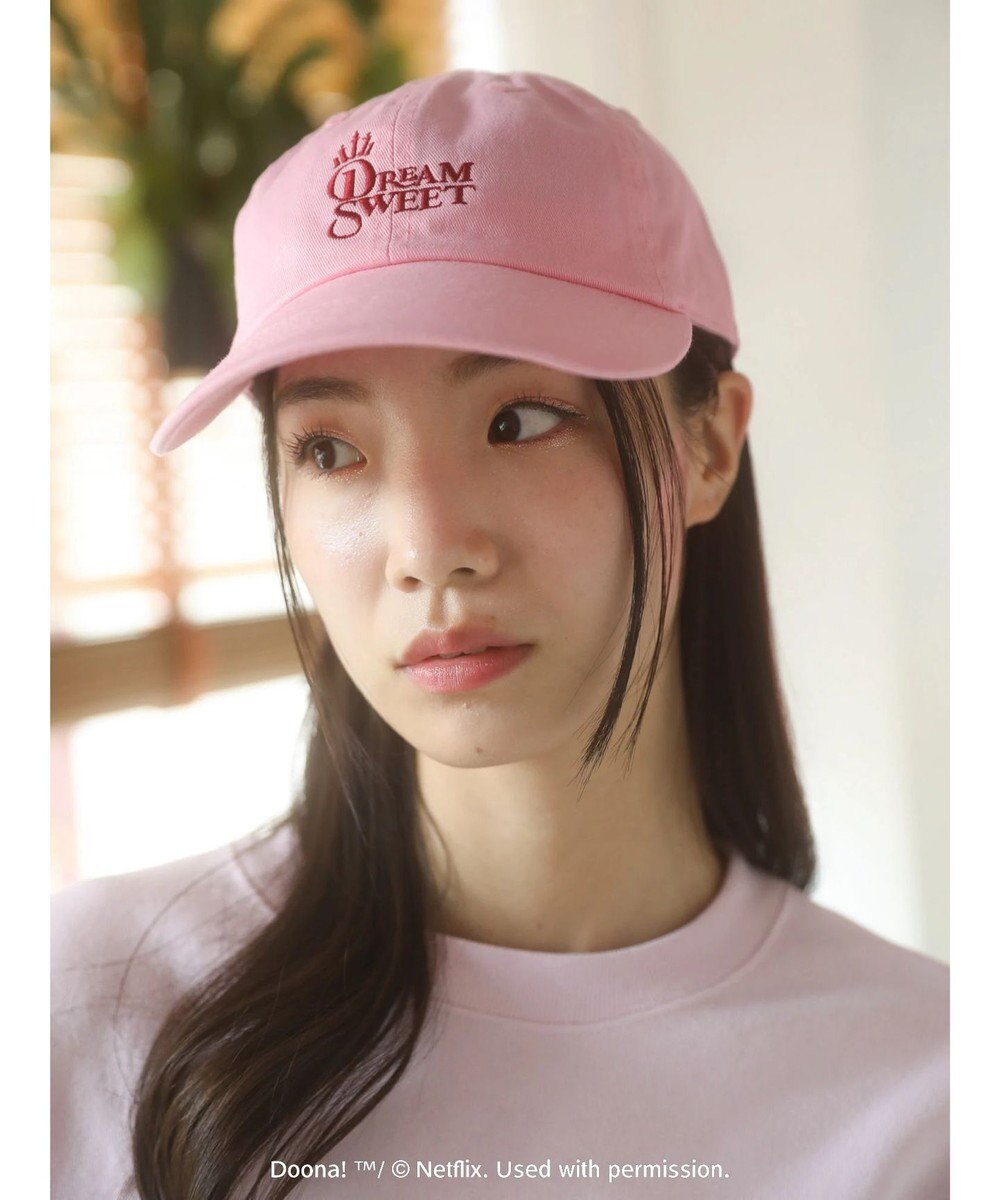 Green Parks ●ＤＯＯＮＡ！　シシュウロゴＣＡＰ Light Pink