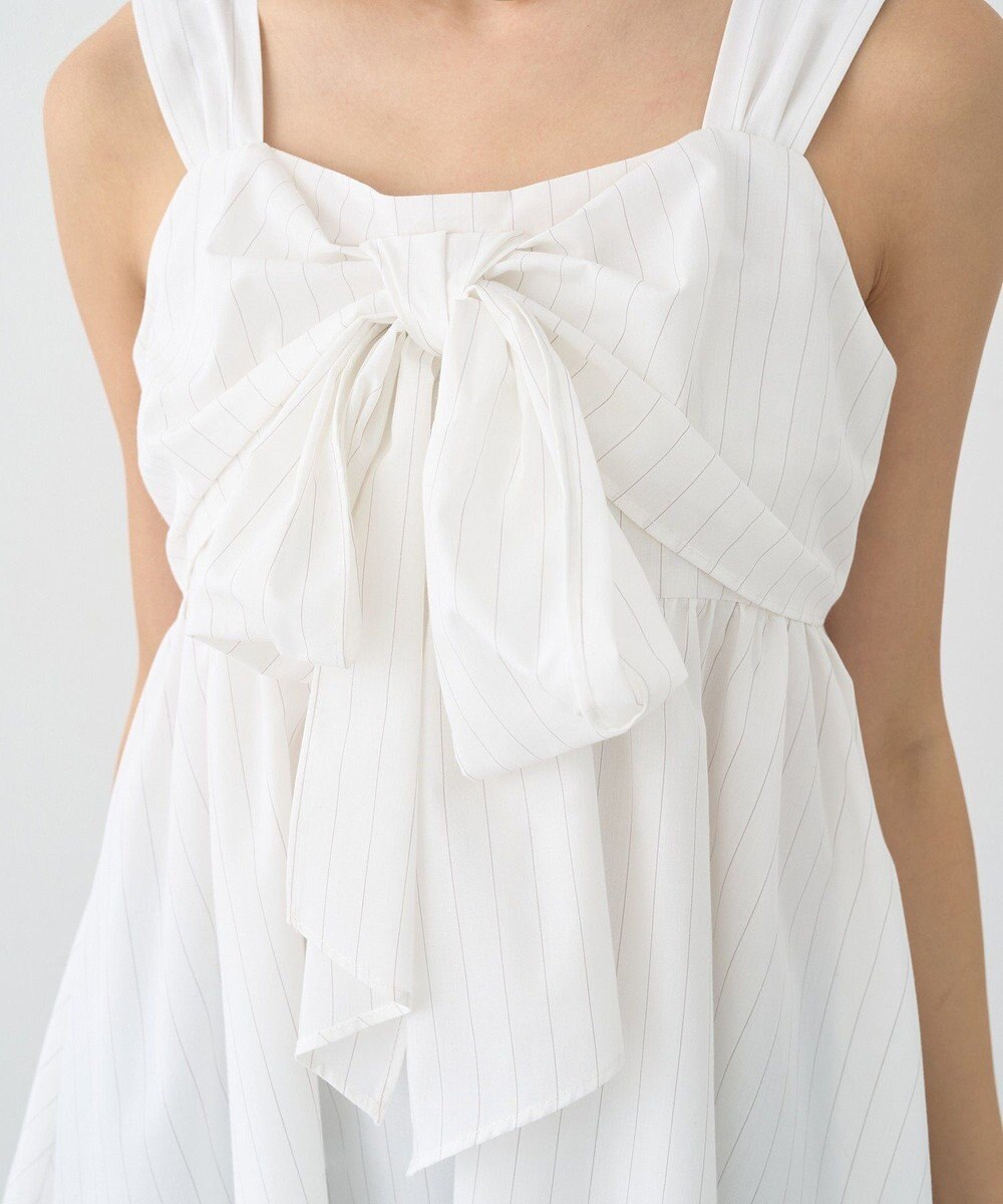 earth music&ecology リボンイレヘムチュニック 