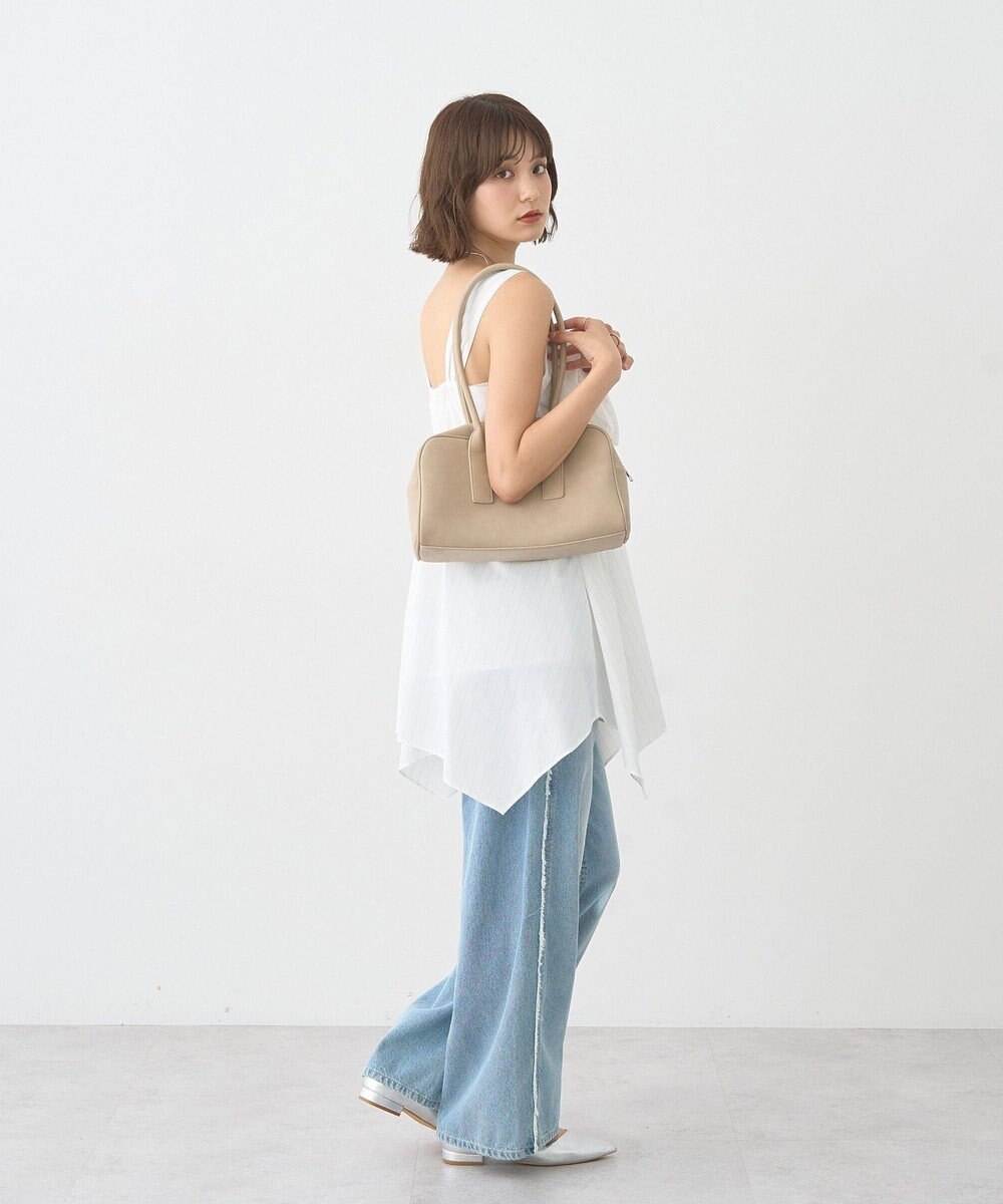 earth music&ecology リボンイレヘムチュニック 