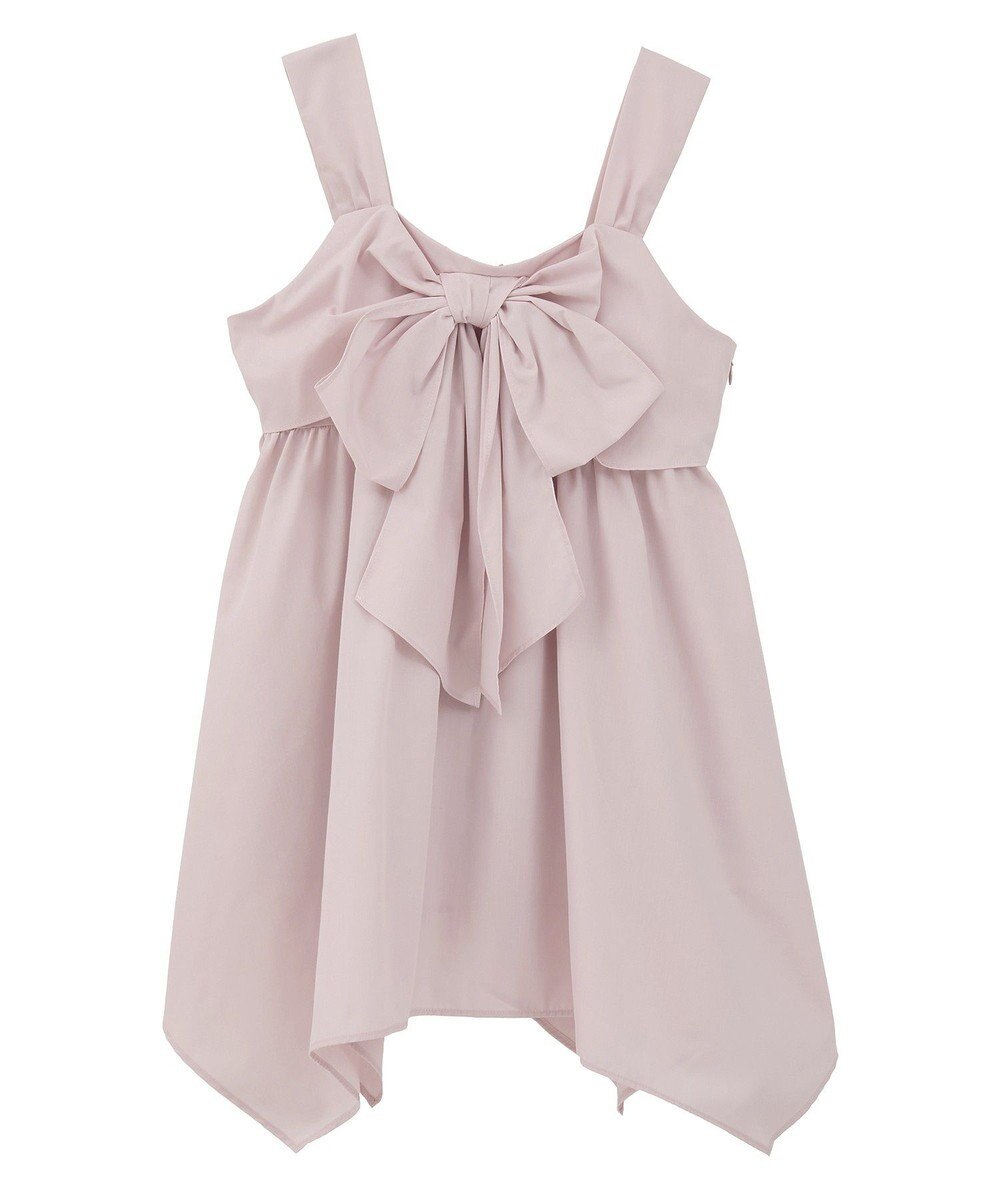 earth music&ecology リボンイレヘムチュニック 