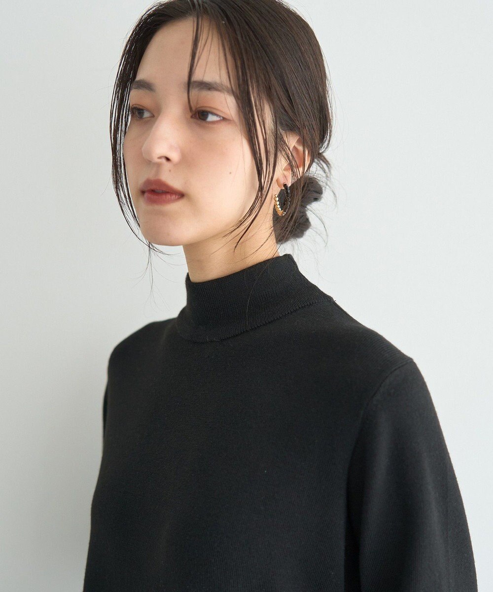 YECCA VECCA 【2点SET】バルーンキャミ付きニットワンピース 