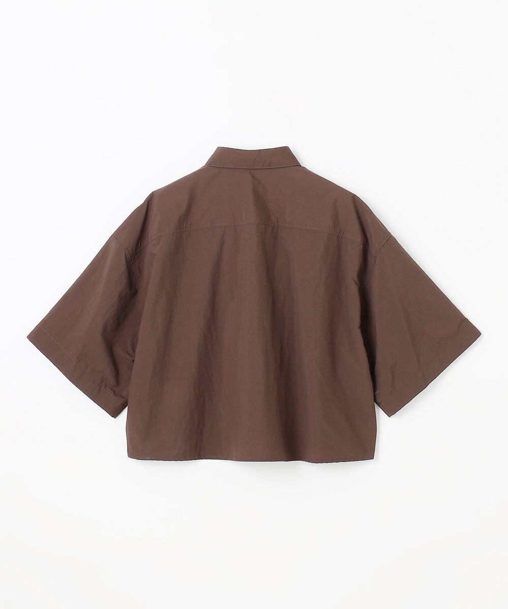 NAVE 【ReNAVE　撥水機能・UVカット・透湿・接触冷感・洗える】ナイロンタスランシャツ 