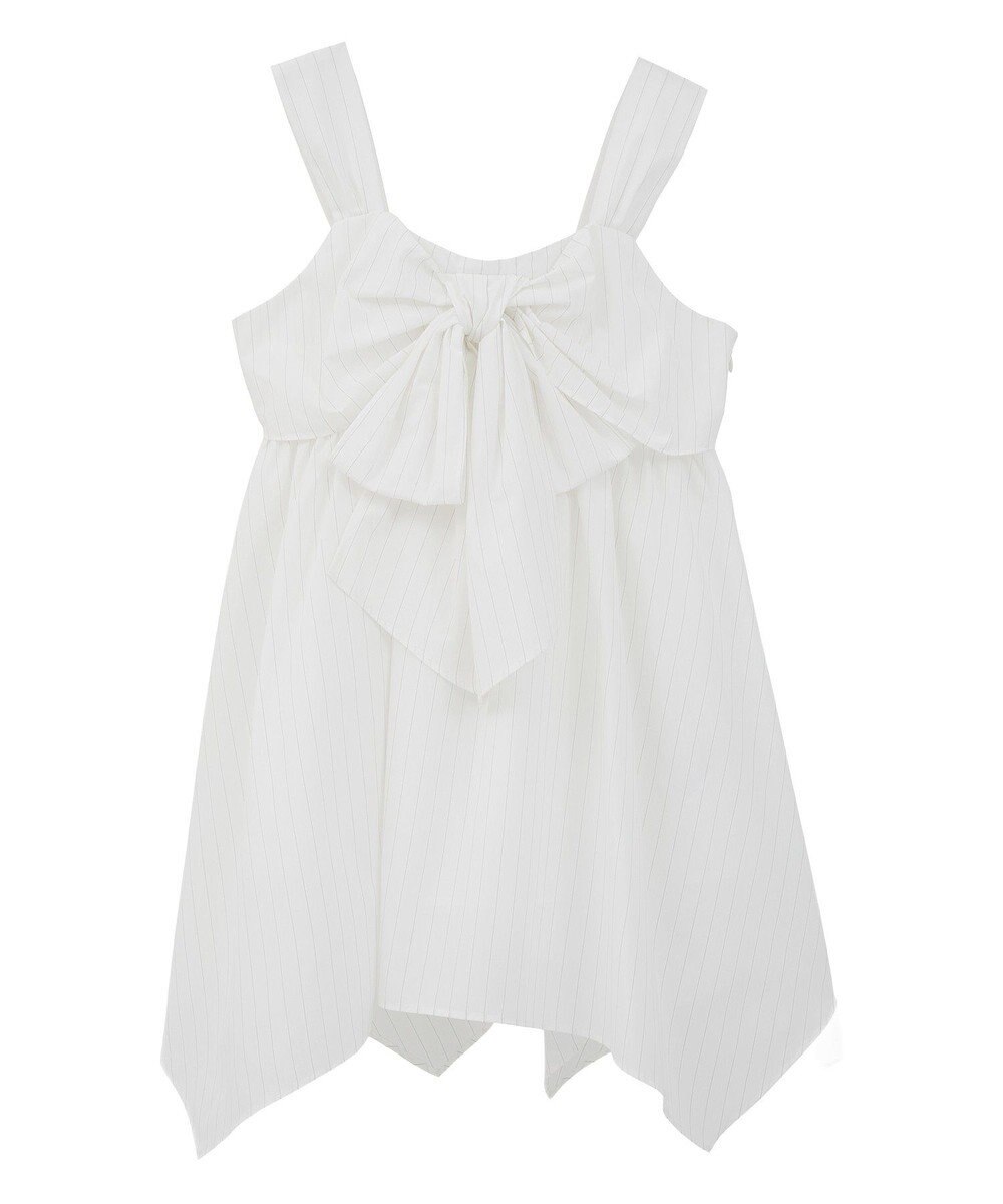 earth music&ecology リボンイレヘムチュニック 