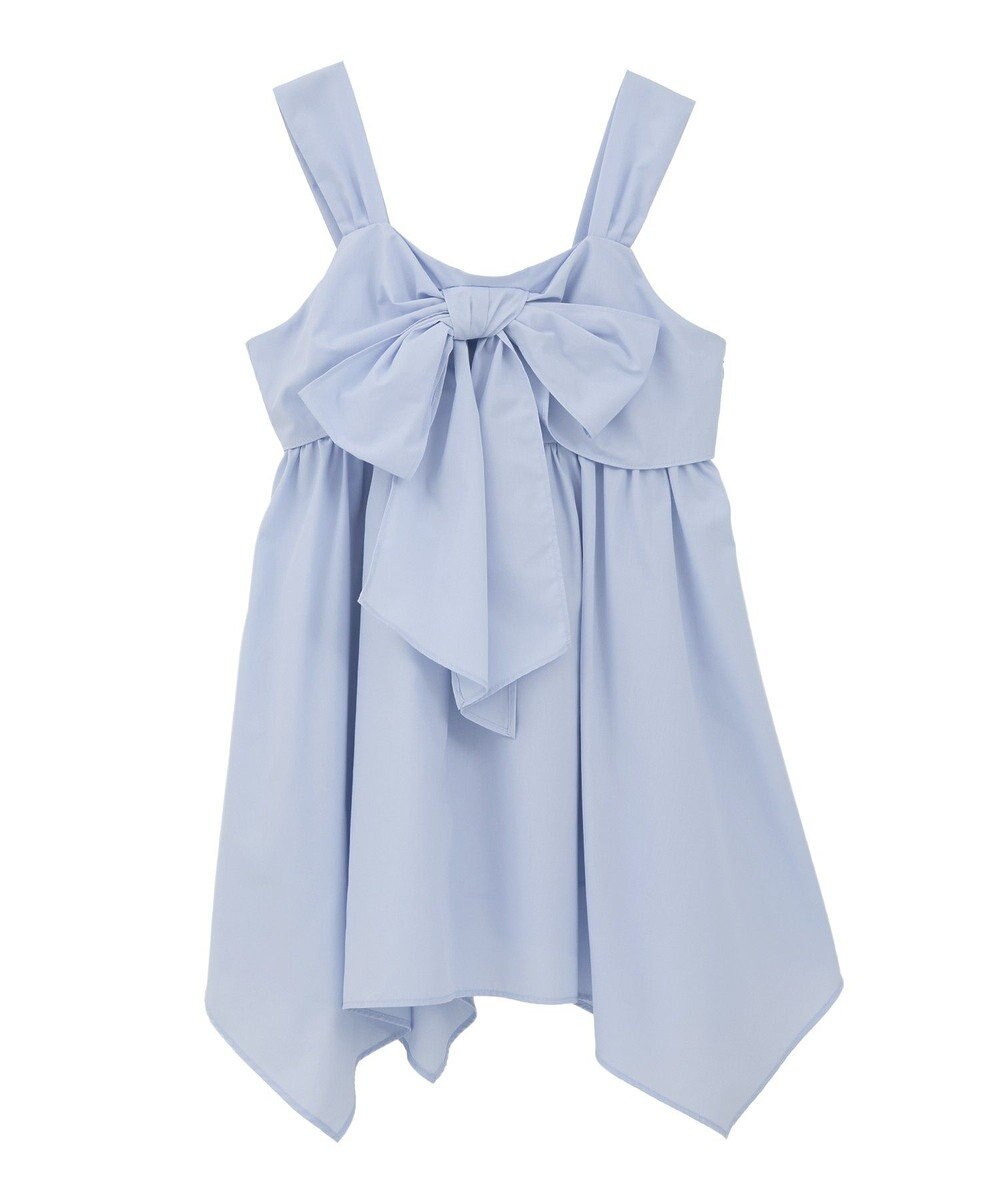 earth music&ecology リボンイレヘムチュニック 