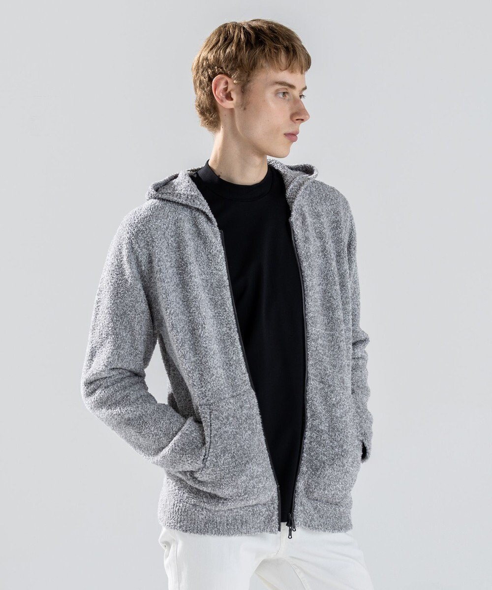 JOSEPH HOMME 【新素材】ジェントルフィットボア　ジップアップフーディー 