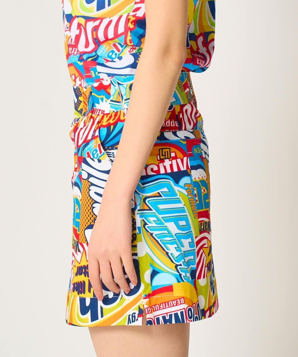 FILA GOLF／marie claire 【Loudmouth】柄スカート 