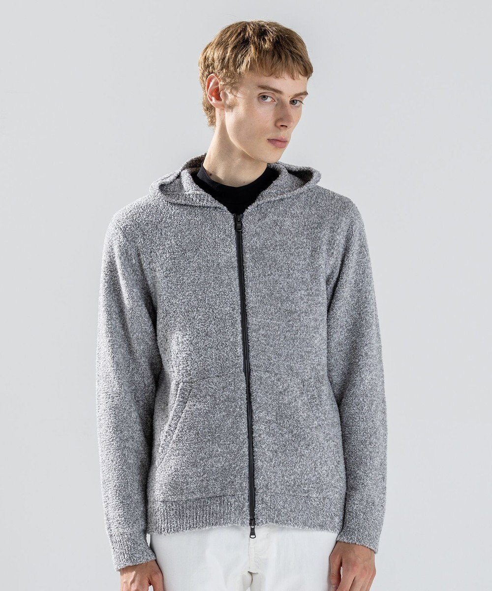 JOSEPH HOMME 【新素材】ジェントルフィットボア　ジップアップフーディー 