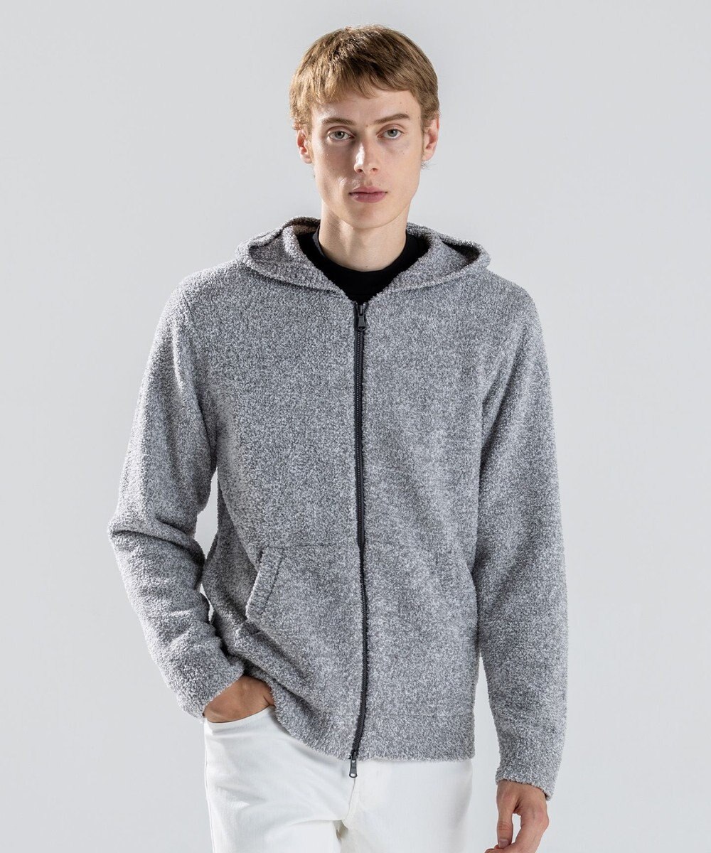 JOSEPH HOMME 【新素材】ジェントルフィットボア　ジップアップフーディー 