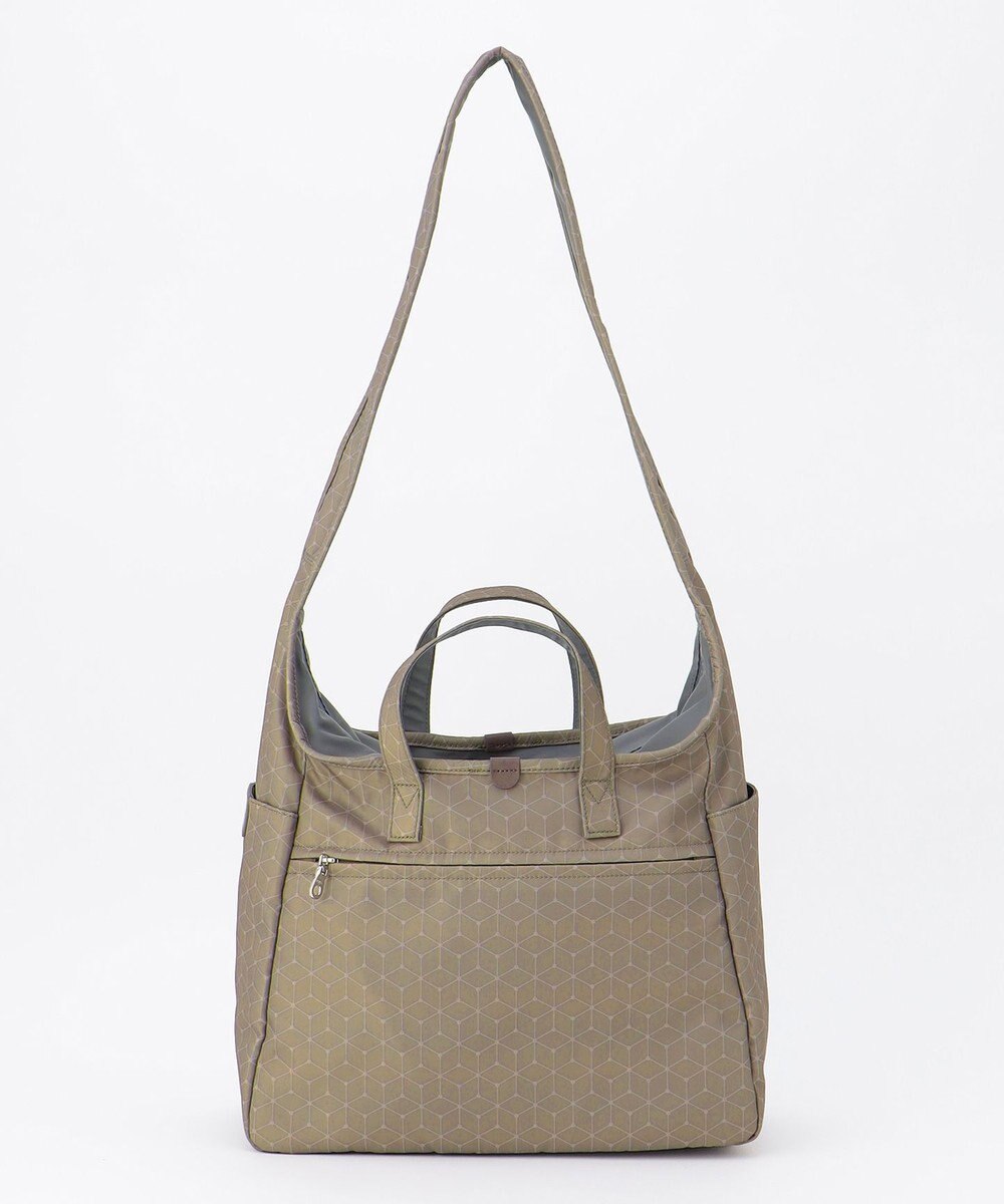 Y'SACCS キュービック×ポイントドット　2WAYトート＆ショルダー　Mサイズ 