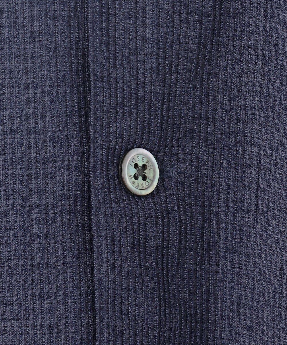 JOSEPH HOMME 新素材【通気性/洗える/ストレッチ】トリコワッシャーストレッチ　レギュラーカラー半袖シャツ 