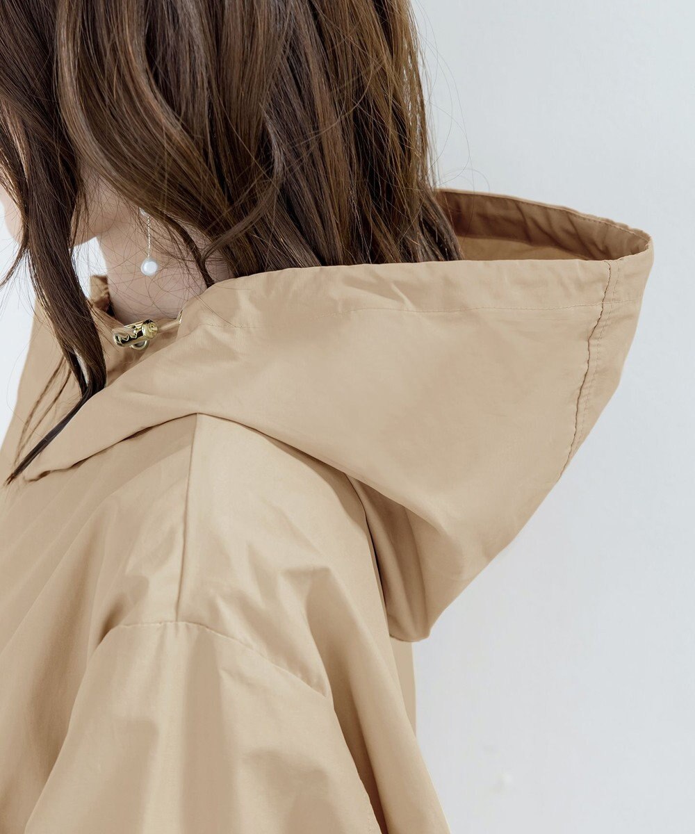 Tiaclasse L 撥水ドロストマウンテンパーカー 