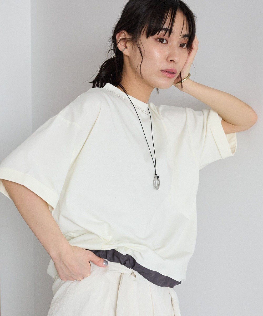 CRAFT STANDARD BOUTIQUE バイカラーヘムプルオーバー 