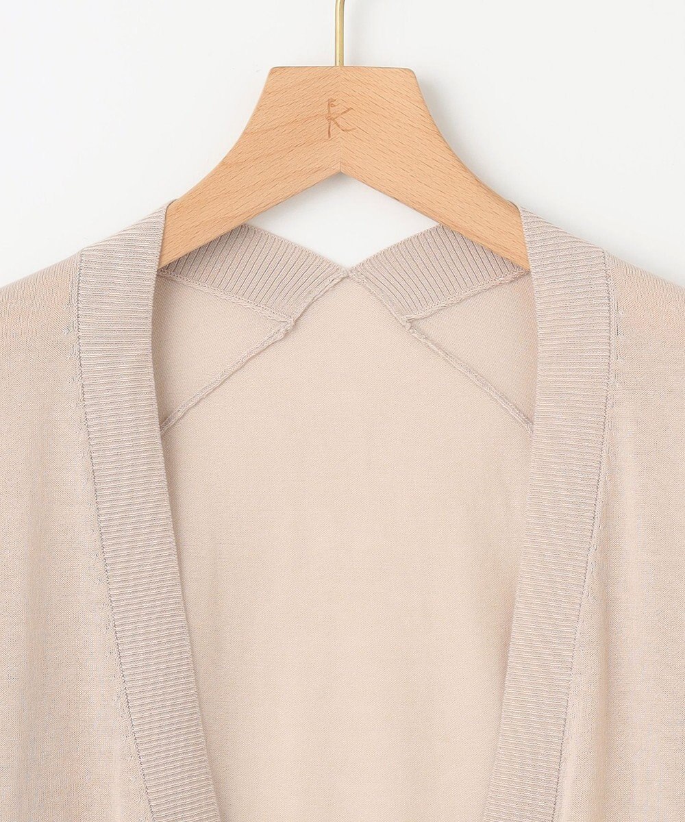 組曲 L シアーニットドルマンカーディガン 